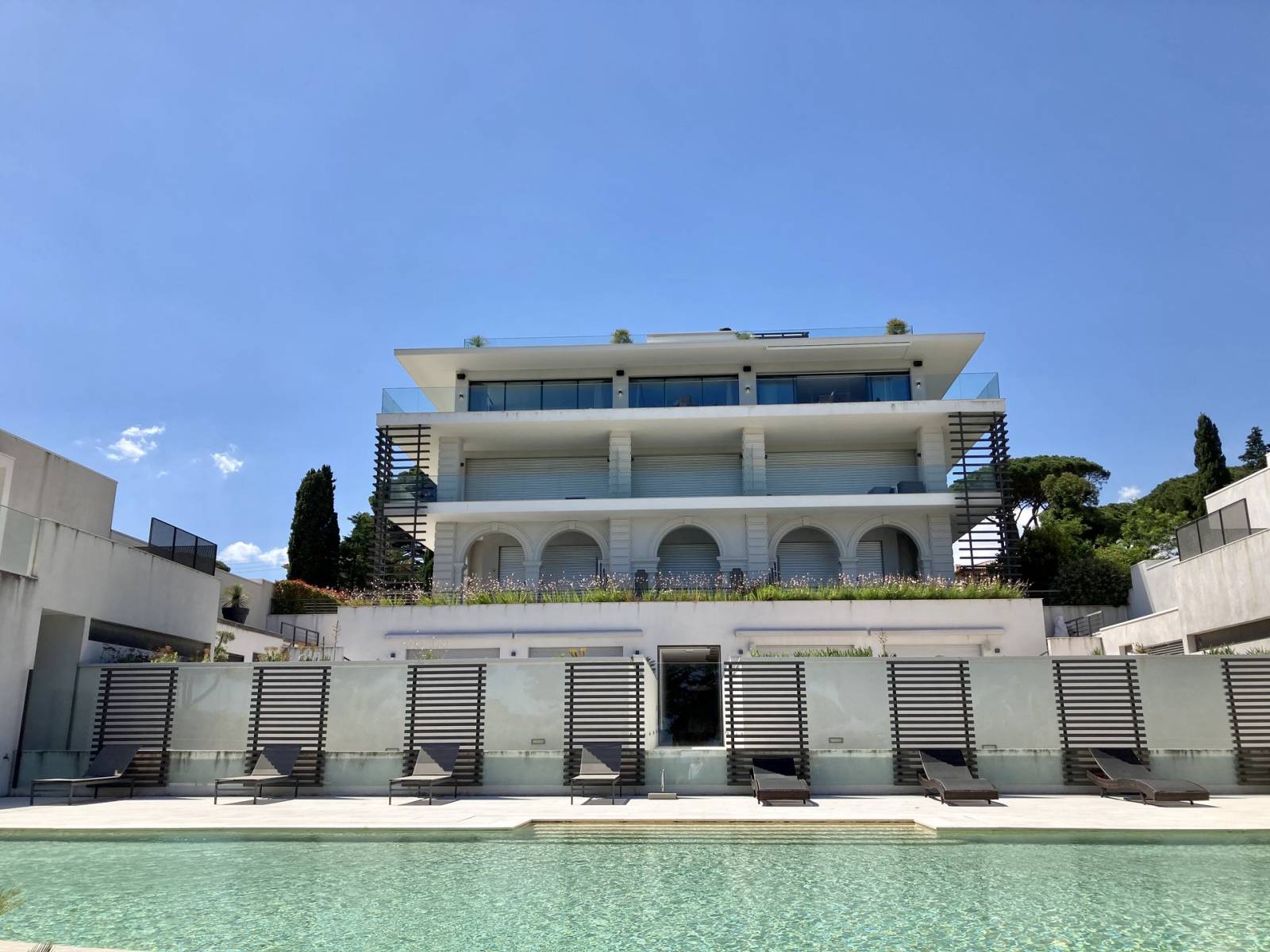 Villa sur le toit Sainte Maxime la Croisette Vue mer panoramique