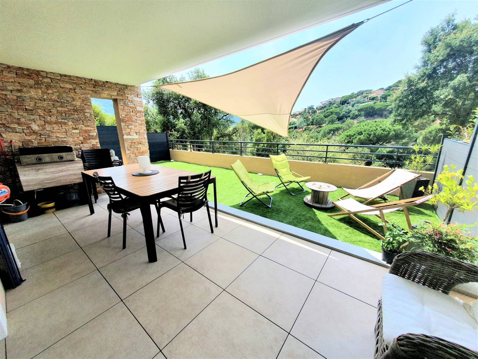 Appartement en rez de jardin à vendre Var