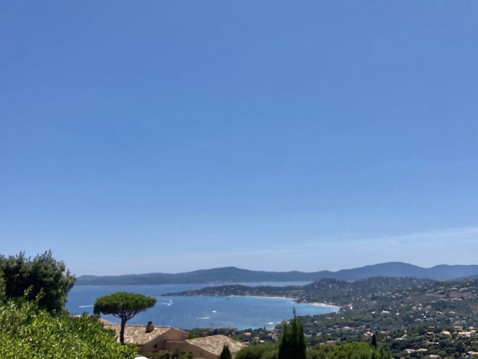 Vente villa vue mer aux Issambres golfe de st tropez