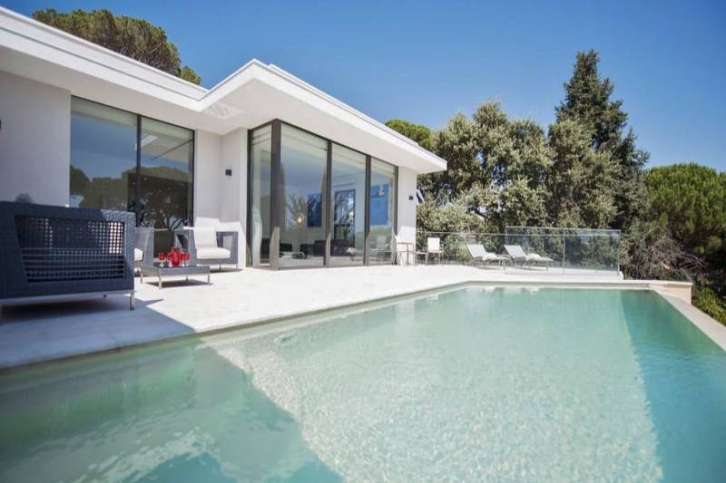 Villa sur le toit Sainte Maxime la Croisette Vue mer panoramique