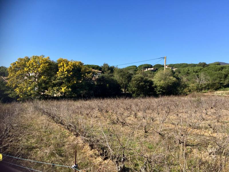 Terrain constructible à vendre sur Sainte Maxime au calme
