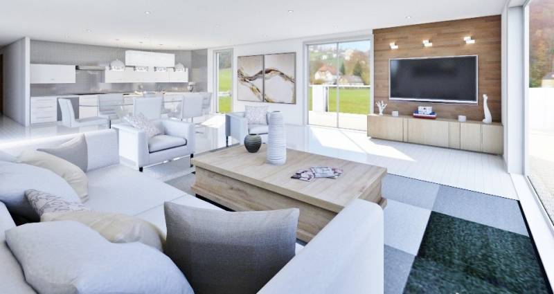 Appartement 4 pièces avec vue mer à vendre avec jardin Sainte Maxime