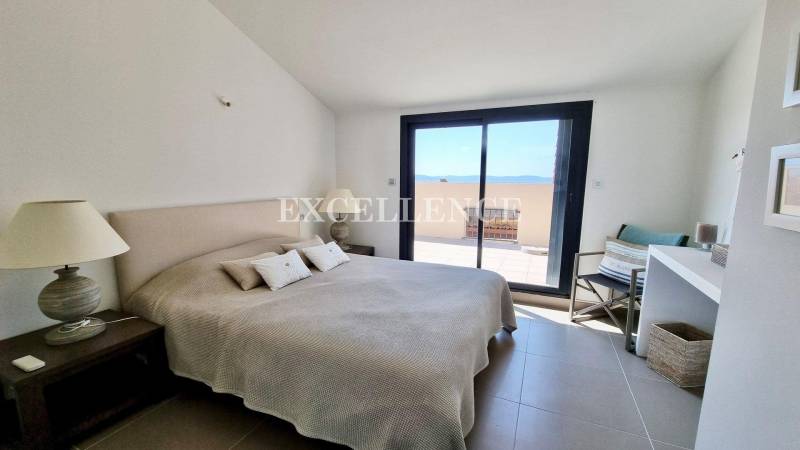 Appartement vue mer proche des plages à vendre sur Ste Maxime