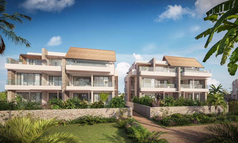Projet de vente pour 2024 de villas ou appartements pieds dans l'eau à l'Ile Maurice